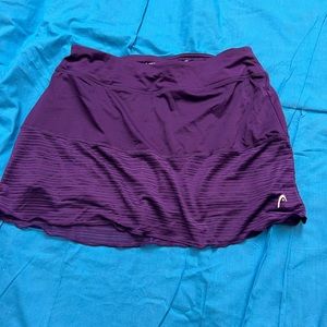 Head Purple Tennis / Running Skirt
